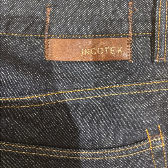 Incotex Sky Slim men’s jeans dark rinse size 32 x 32 - Picture 5 of 5